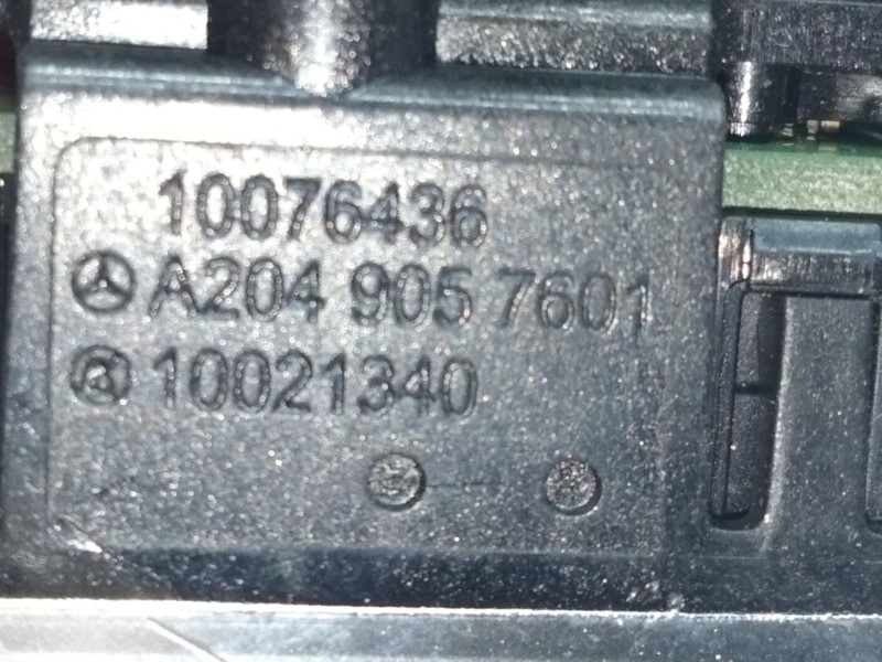 Recambio de mando elevalunas trasero derecho para mercedes-benz clase e (w212) lim. referencia OEM IAM A2049057601  