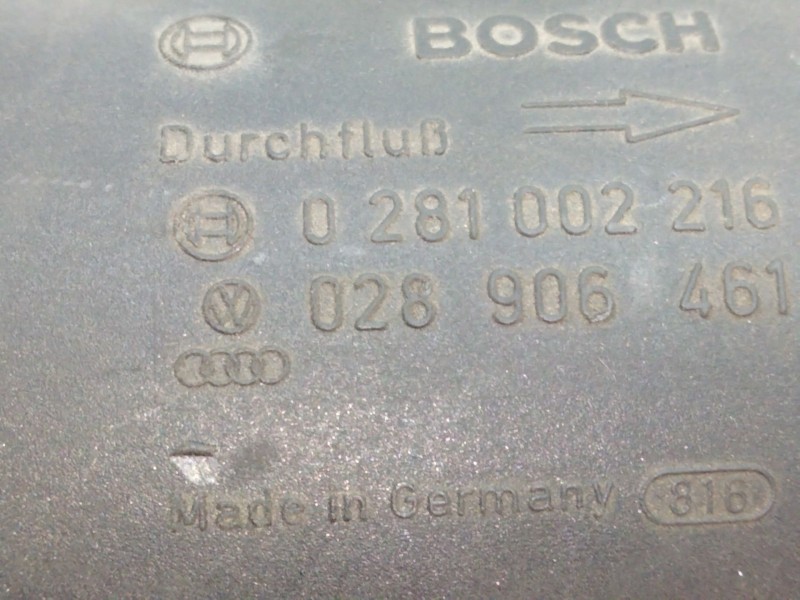 Recambio de caudalimetro para audi a4 avant (b5) 1.9 tdi referencia OEM IAM 028906461  