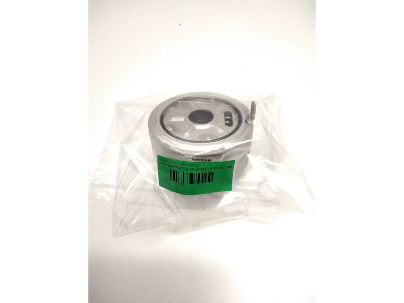 Recambio de enfriador aceite motor para nissan navara pick-up (d40m) 2.5 dci cat referencia OEM IAM 324288015 21305AW400 21305AW