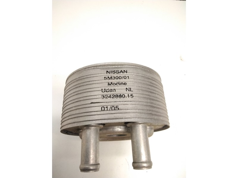 Recambio de enfriador aceite motor para nissan navara np300 (d40) 2.5 dci 4wd (d40tt, d40t, d40m, d40bb) referencia OEM IAM 3242