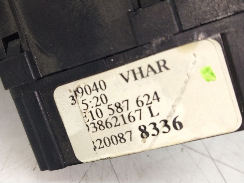 Recambio de mando luces para renault trafic caja cerrada (ab 4.01) 2.0 dci diesel cat referencia OEM IAM 8200878336  