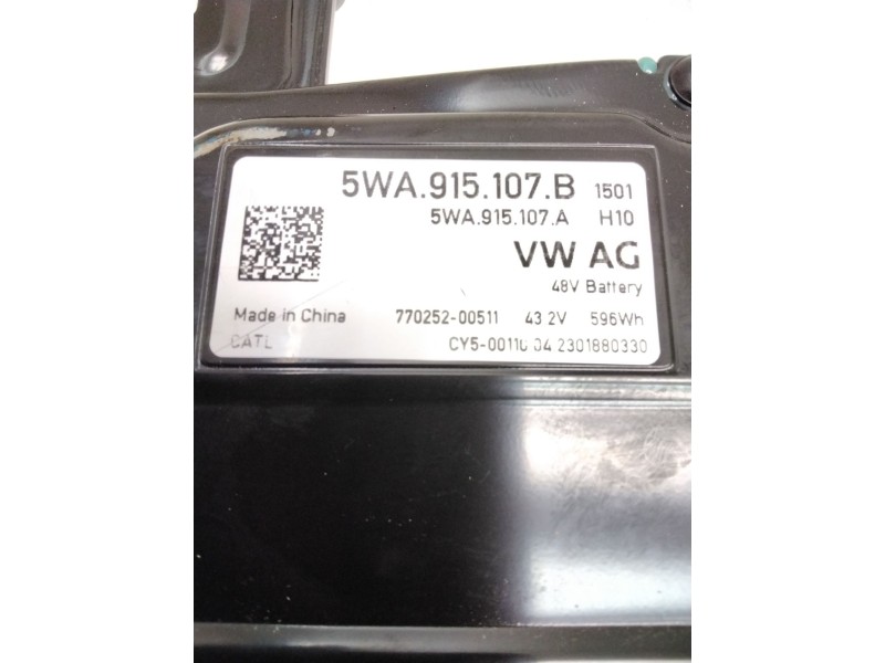 Recambio de bateria hibrido para volkswagen golf viii (cd1) 1.5 tsi referencia OEM IAM 5WA915107B 5WA915107A 77025200511