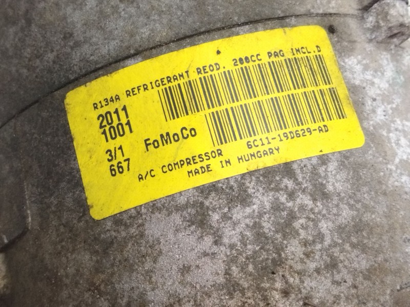 Recambio de compresor aire acondicionado para ford transit express line ´06 2.4 tdci cat referencia OEM IAM 6C1119D629AD  