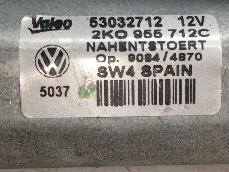 Recambio de motor limpia trasero izquierdo para volkswagen caddy ka/kb (2k) furg. referencia OEM IAM 2K0955712C  
