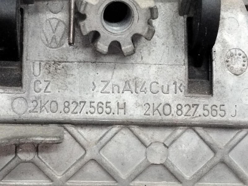 Recambio de maneta exterior porton para volkswagen caddy ka/kb (2k) furg. referencia OEM IAM 2K0827565H  