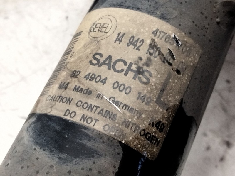 Recambio de amortiguador delantero izquierdo para citroën c8 2.2 hdi fap cat (4hw) referencia OEM IAM 1494215080  