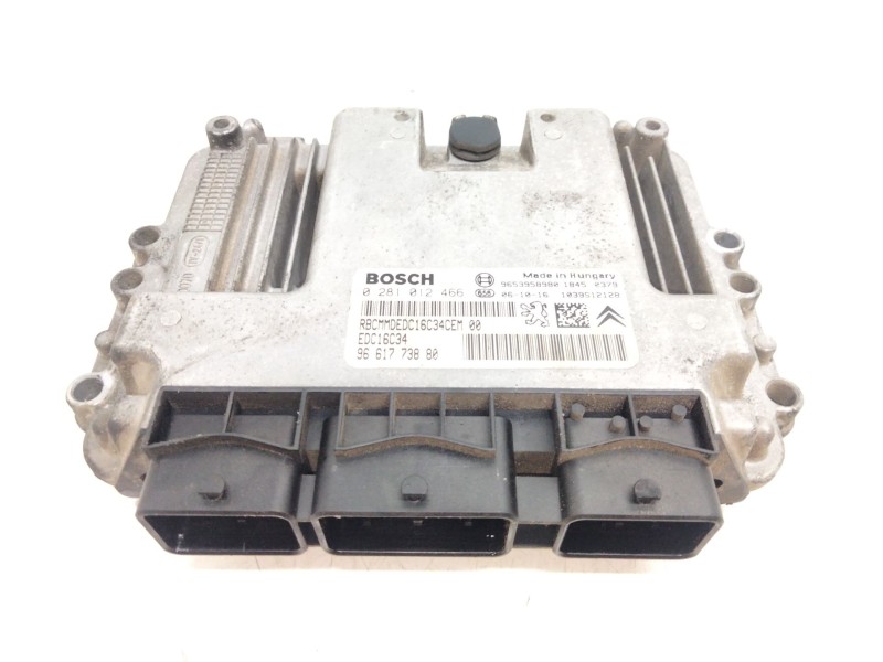Recambio de centralita motor uce para citroën xsara picasso 1.6 hdi 110 exclusive referencia OEM IAM 9661773880 0281012466 