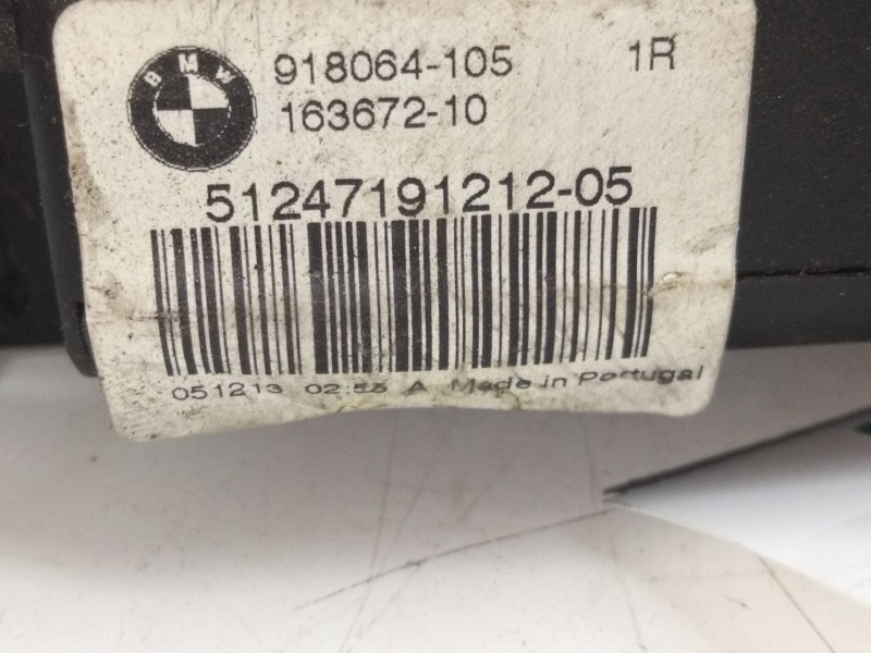 Recambio de cerradura maletero / porton para bmw serie 5 lim. (f10) 520d referencia OEM IAM 918064105  