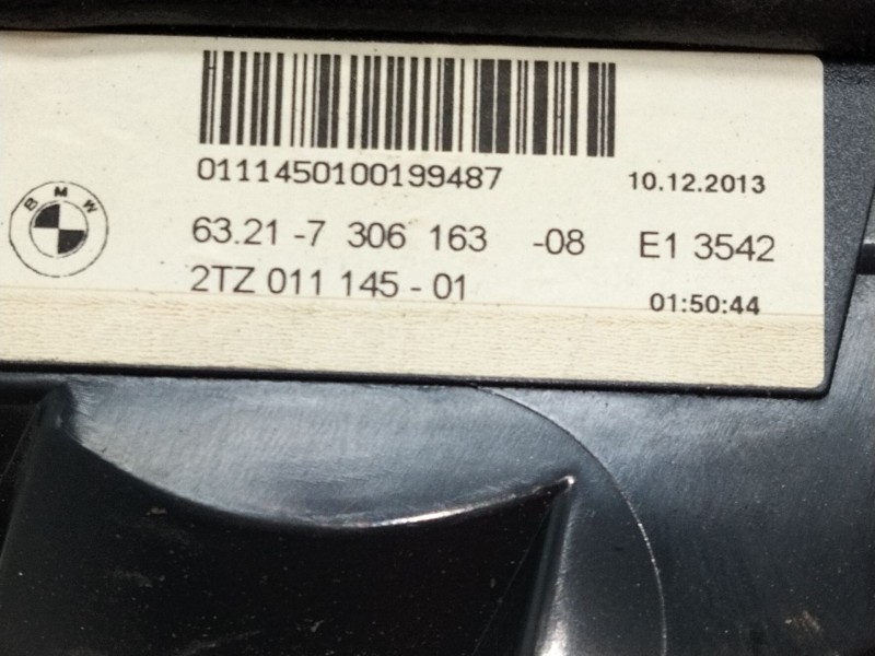 Recambio de piloto trasero izquierdo porton para bmw serie 5 lim. (f10) 520d referencia OEM IAM 730616308  