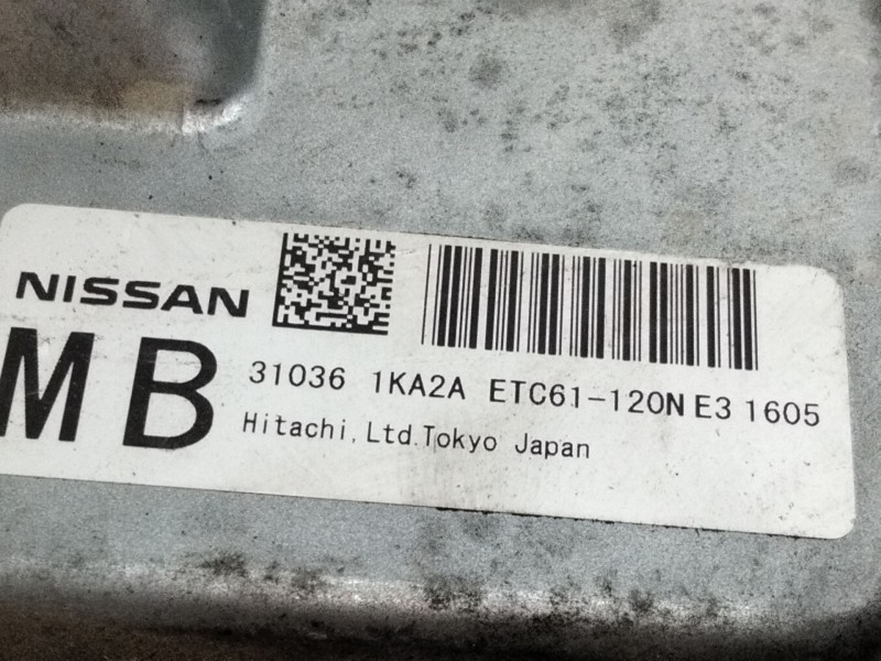 Recambio de centralita cambio automatico para nissan juke (f15) 1.6 16v referencia OEM IAM ETC61120N  