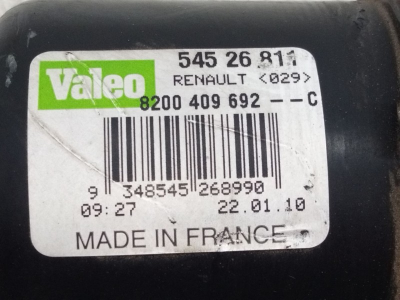 Recambio de motor limpia delantero para renault kangoo 1.5 dci diesel cat referencia OEM IAM 8200409692C 54526811 