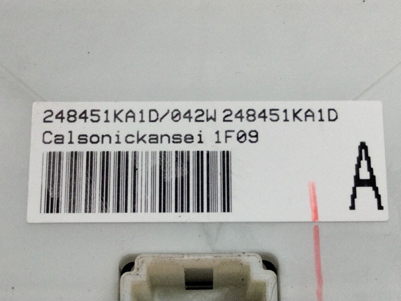 Recambio de mando calefaccion / aire acondicionado para nissan juke (f15) 1.6 16v referencia OEM IAM 248451KA1D  