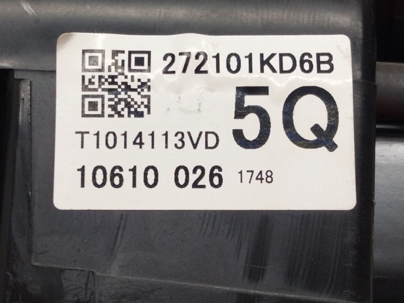 Recambio de calefaccion entera normal para nissan juke (f15) 1.6 16v referencia OEM IAM 272101KD6B  