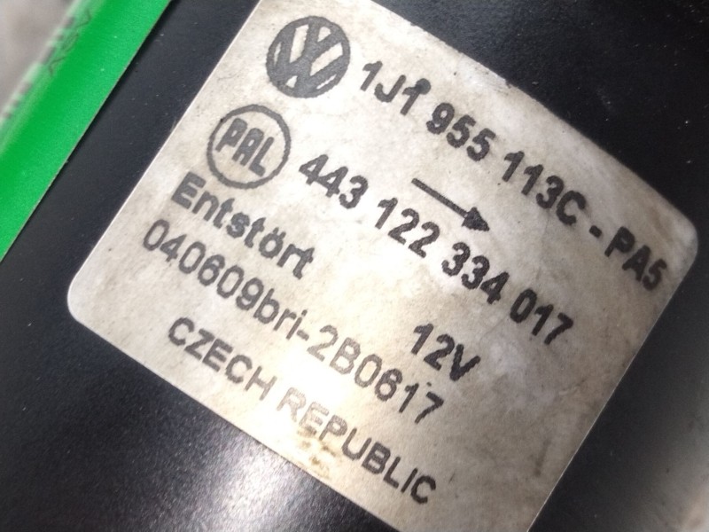 Recambio de motor limpia delantero para seat leon (1m1) 1.9 tdi referencia OEM IAM 1J1955113C  