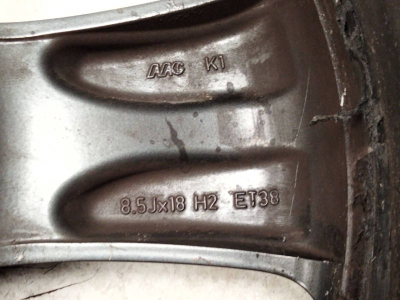 Recambio de llanta aluminio para mercedes-benz clase e (w211) berlina e 320 cdi (211.022) referencia OEM IAM 18-5-TORNILLOS ET38