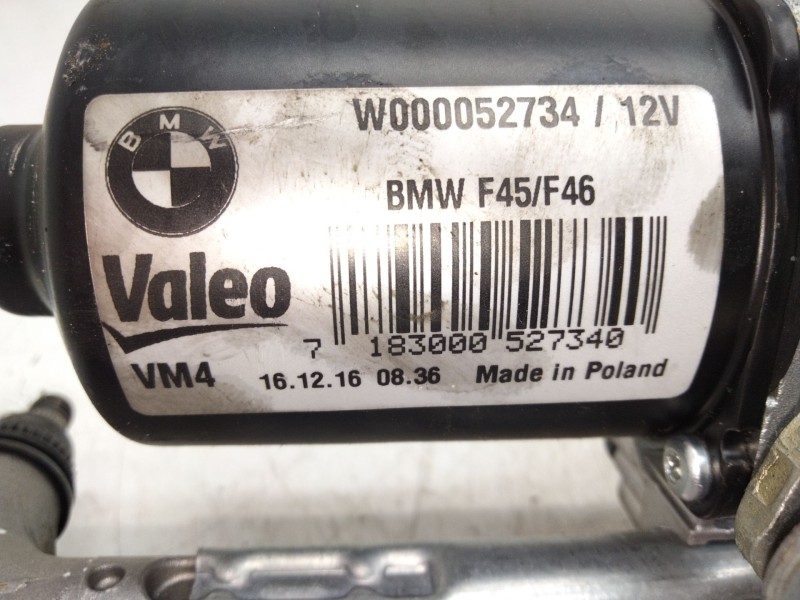 Recambio de motor limpia delantero para bmw serie 2 gran tourer (f46) referencia OEM IAM 527340  