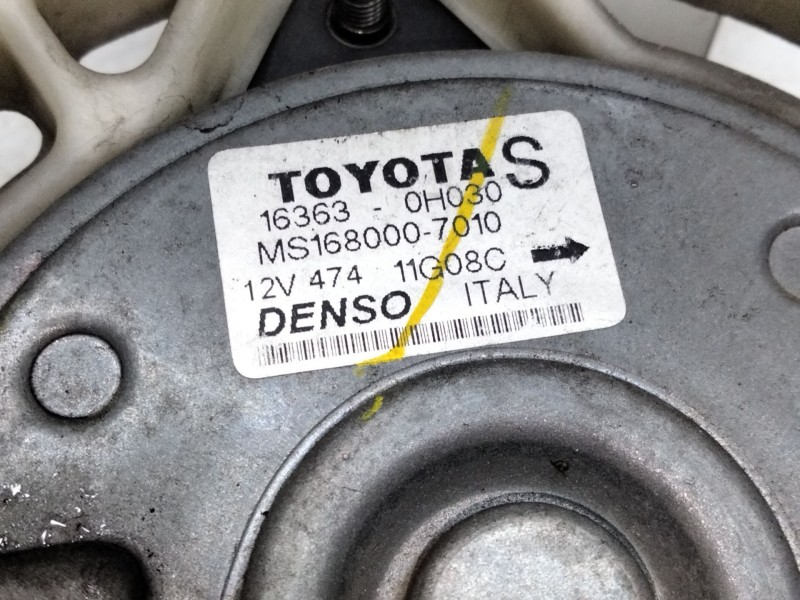 Recambio de electroventilador para toyota corolla verso (zer_, zze12_, r1_) 1.8 (znr11_) referencia OEM IAM 263630H030  