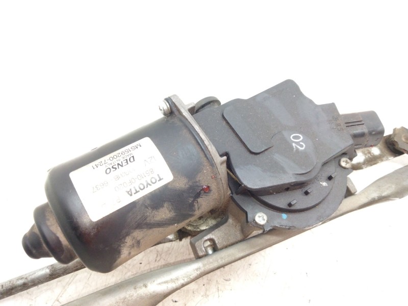 Recambio de motor limpia delantero para toyota corolla verso (zer_, zze12_, r1_) 1.8 (znr11_) referencia OEM IAM 851100F020  