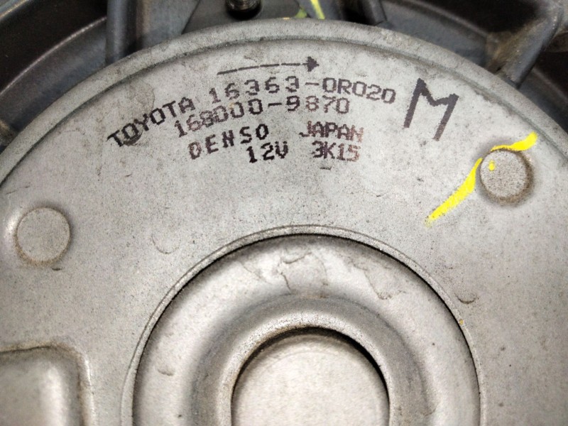 Recambio de electroventilador para toyota auris (_e15_) 2.0 d-4d (ade150_) referencia OEM IAM 1680009870  