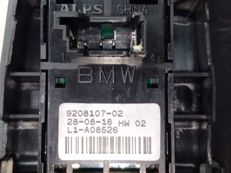 Recambio de mando elevalunas trasero derecho para bmw serie 2 gran tourer (f46) referencia OEM IAM 920810702  