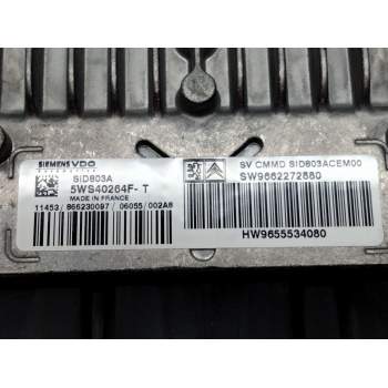 Recambio de centralita motor uce para peugeot 407 2.0 16v hdi fap referencia OEM IAM 96622272880  