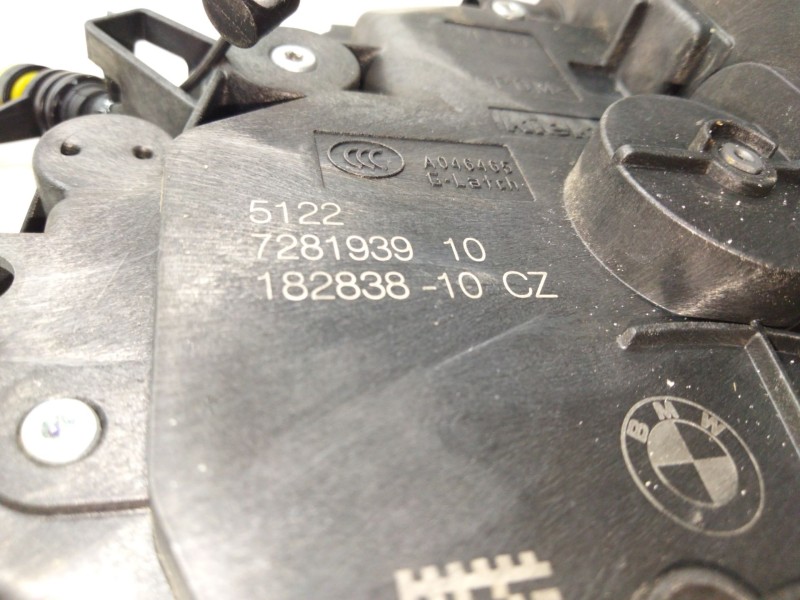 Recambio de cerradura puerta trasera izquierda para bmw serie 2 gran tourer (f46) referencia OEM IAM 728193910  