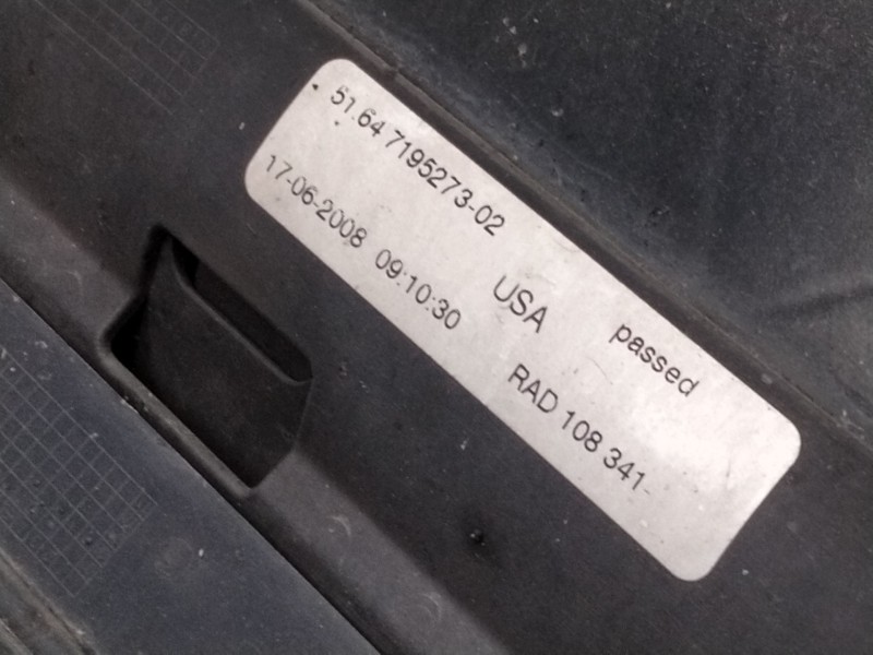 Recambio de panel frontal para bmw x6 (e71) 3.0d referencia OEM IAM 719527302  