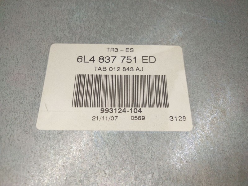 Recambio de elevalunas delantero izquierdo para seat cordoba berlina (6l2) 1.9 tdi referencia OEM IAM 6L4847751ED  