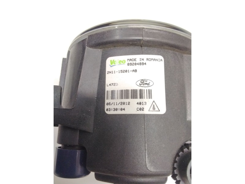 Recambio de faro antiniebla derecho para ford focus lim. (cb8) 1.6 16v ti-vct cat referencia OEM IAM 2N1115201AB VALEO 89204894