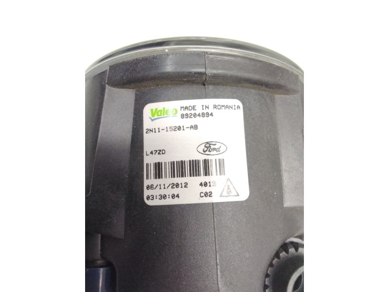 Recambio de faro antiniebla derecho para ford focus lim. (cb8) 1.6 16v ti-vct cat referencia OEM IAM 2N1115201AB VALEO 89204894