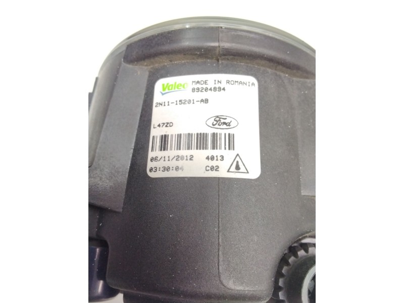 Recambio de faro antiniebla derecho para ford focus lim. (cb8) 1.6 16v ti-vct cat referencia OEM IAM 2N1115201AB FORD VALEO