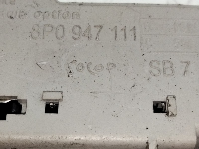 Recambio de luz interior para seat toledo (kg3) 1.6 tdi referencia OEM IAM 8P0947111  