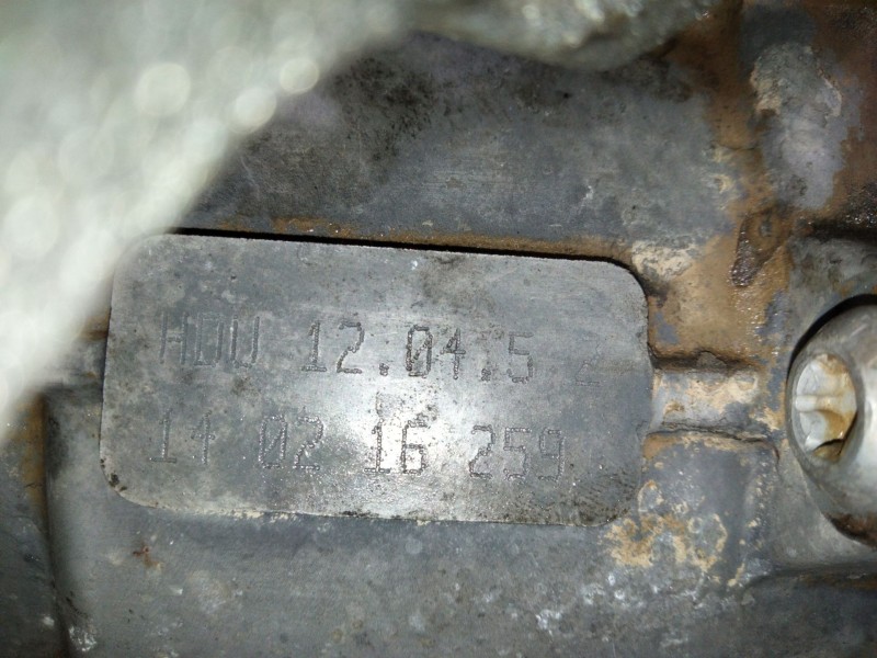 Recambio de caja cambios para volkswagen golf v (1k1) 2.0 tdi referencia OEM IAM HDU  