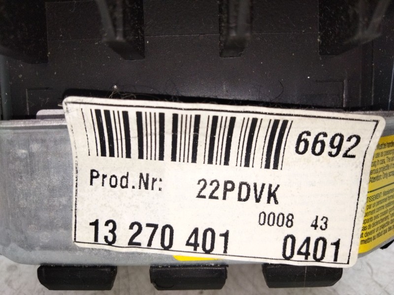 Recambio de airbag delantero izquierdo para opel insignia sports tourer cosmo referencia OEM IAM 13270401  
