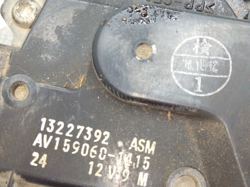 Recambio de motor limpia delantero para opel insignia sports tourer cosmo referencia OEM IAM 13227392  