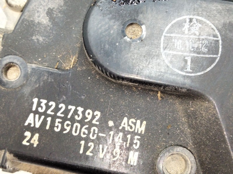 Recambio de motor limpia delantero para opel insignia sports tourer cosmo referencia OEM IAM 13227392  