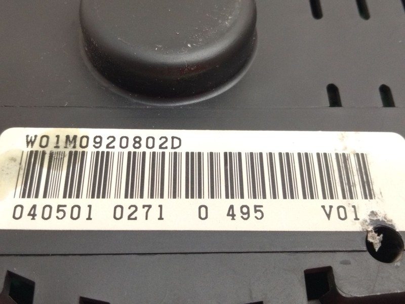 Recambio de cuadro instrumentos para seat toledo (1m2) 1.9 tdi referencia OEM IAM W01M092080D  