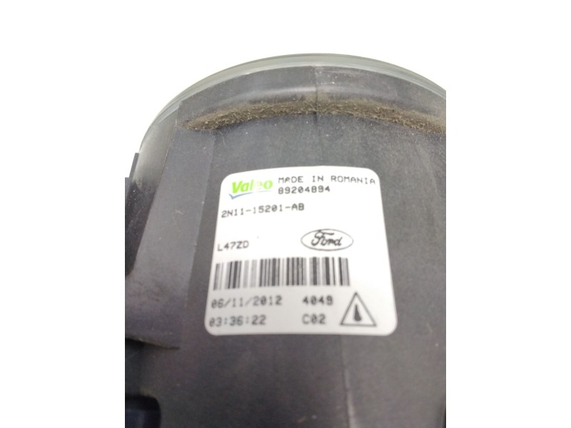 Recambio de juego 2 faros antiniebla nuevos fogstar faro antiniebla blanco redondo izquierda derecha para ford focus lim. (cb8) 