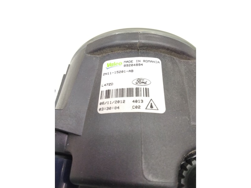 Recambio de juego 2 faros antiniebla nuevo fogstar faro antiniebla blanco redondo izquierda derecha para ford focus lim. (cb8) 1