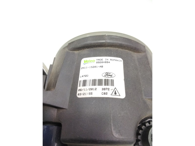 Recambio de juego 2 faros antiniebla nuevo fogstar faro antiniebla blanco redondo izquierda derecha para ford focus lim. (cb8) 1