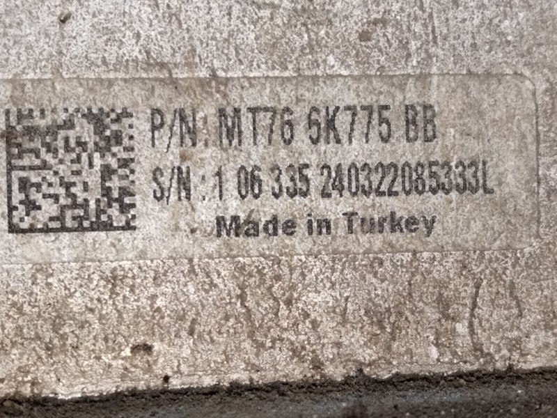 Recambio de intercooler para ford transit courier referencia OEM IAM MT766K775BB  