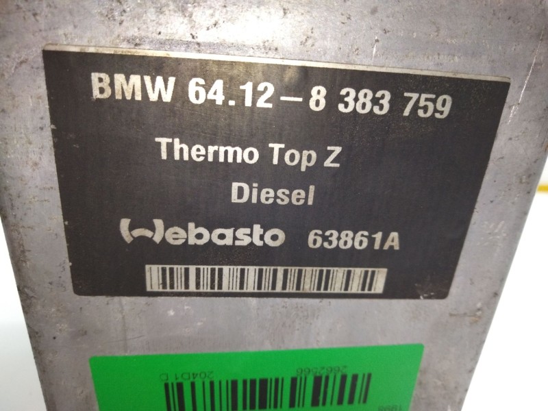 Recambio de motor calefaccion para bmw serie 3 berlina (e46) 2.0 16v diesel cat referencia OEM IAM 8383759  