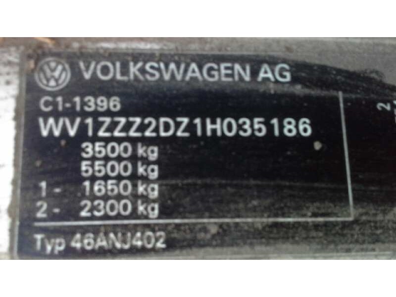 volkswagen lt caja cerrada / combi (mod. 1997) del año 2001