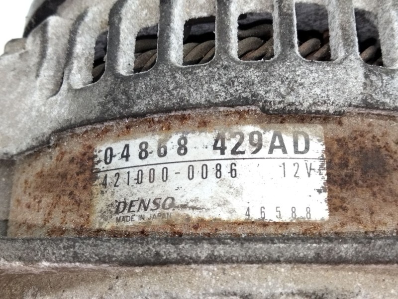 Recambio de alternador para renault koleos 2.0 dci diesel fap referencia OEM IAM 04768429AD  