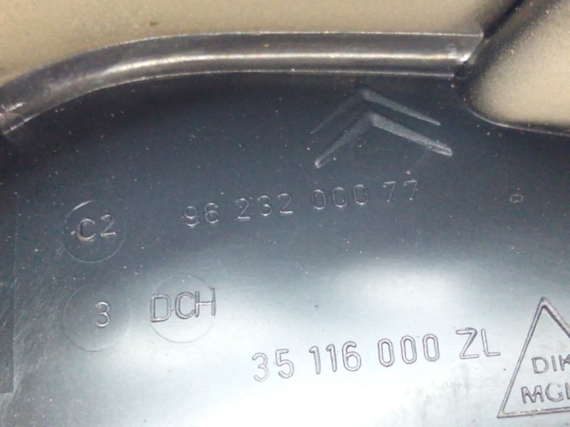 Recambio de maneta interior delantera derecha para citroën xsara break (n2) 2.0 hdi 90 referencia OEM IAM 9623200077  