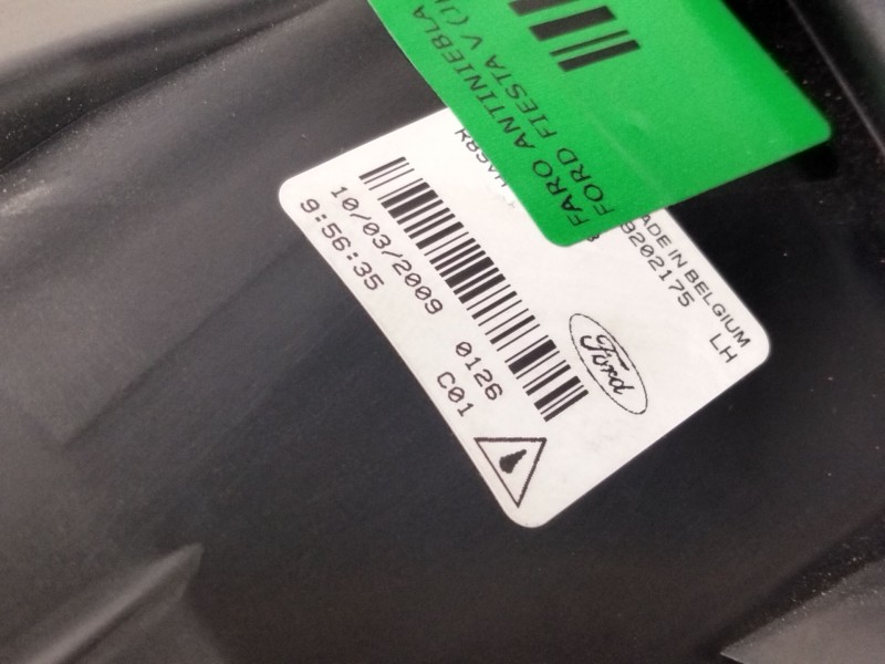 Recambio de faro antiniebla izquierdo para ford fiesta v (jh_, jd_) 1.3 referencia OEM IAM   