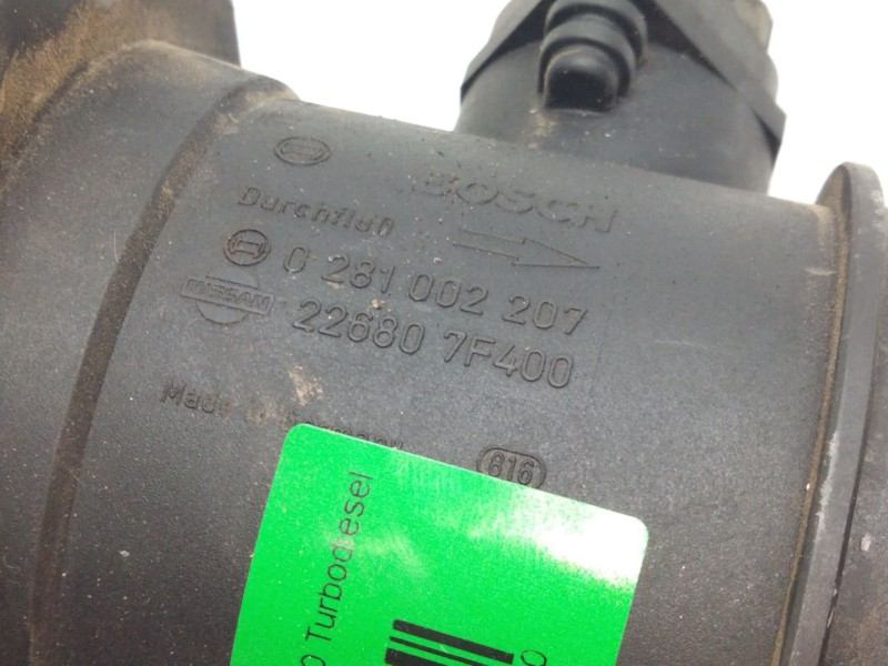 Recambio de caudalimetro para nissan primera berlina (p11) 2.0 turbodiesel cat referencia OEM IAM 226807F400 028002207 