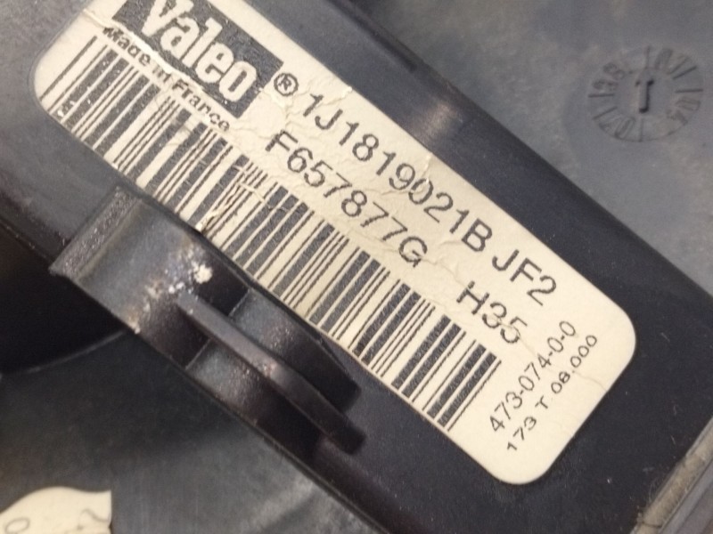 Recambio de motor calefaccion para volkswagen golf iv berlina (1j1) 1.9 tdi referencia OEM IAM 1J1819021B  