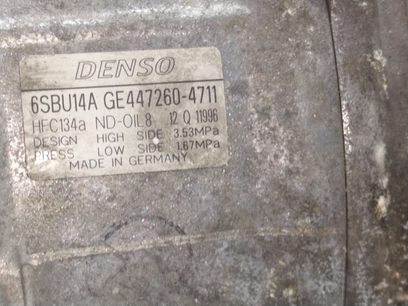 Recambio de compresor aire acondicionado para bmw serie 5 lim. (f10) 520d referencia OEM IAM GE4472604711  