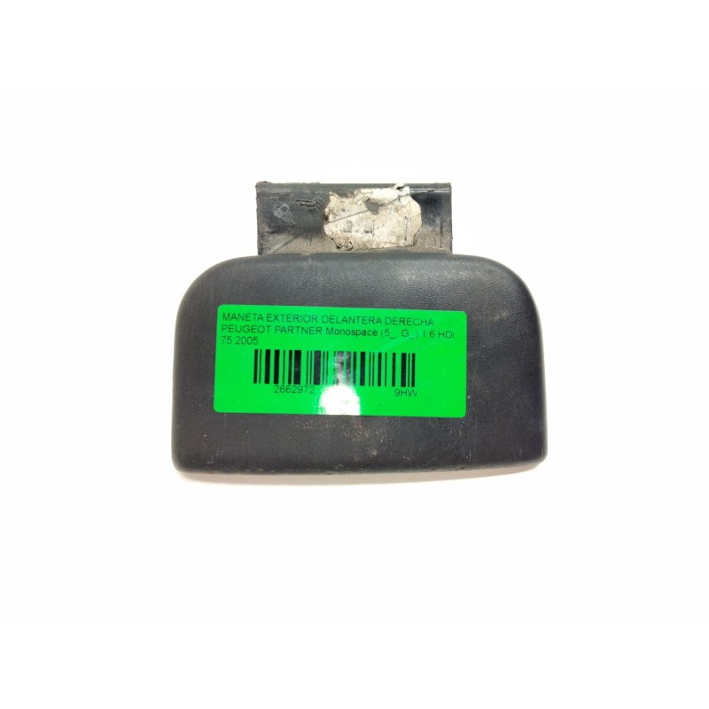 Recambio de maneta exterior delantera derecha para peugeot partner monospace (5_, g_) 1.6 hdi 75 referencia OEM IAM   